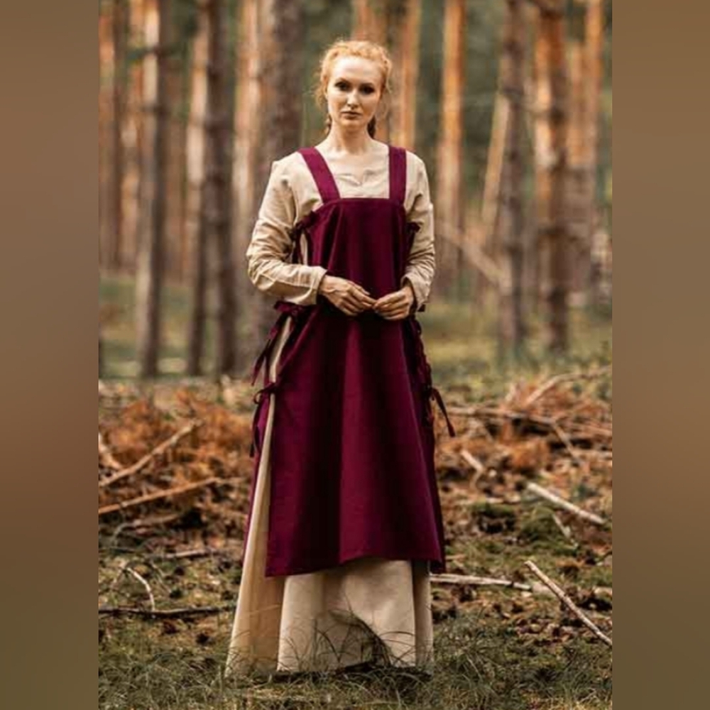 NWOT Leonardo Carbone Viking/Medieval Apron Dress Size S/M